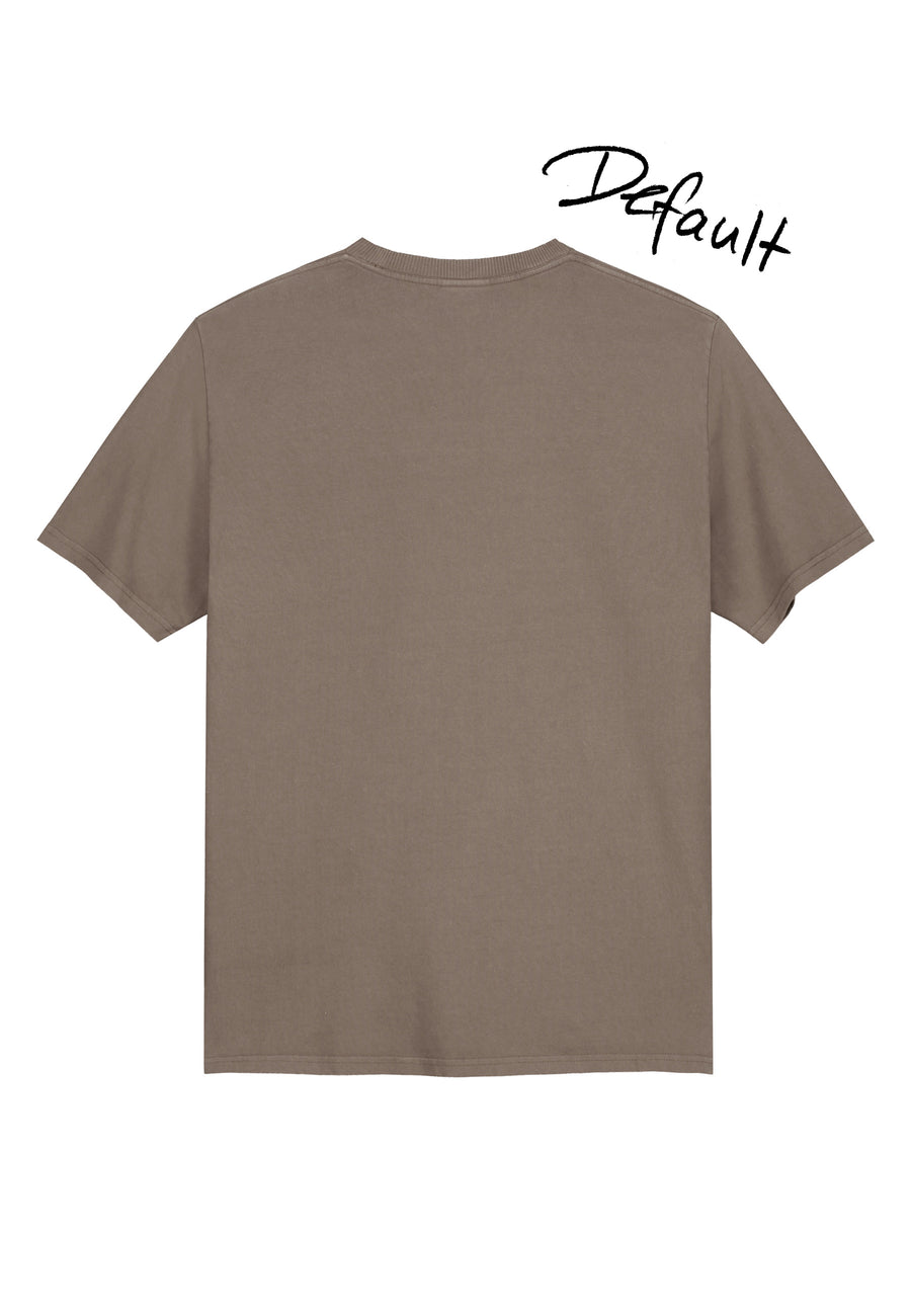 Default Circular T-shirt (Brown)