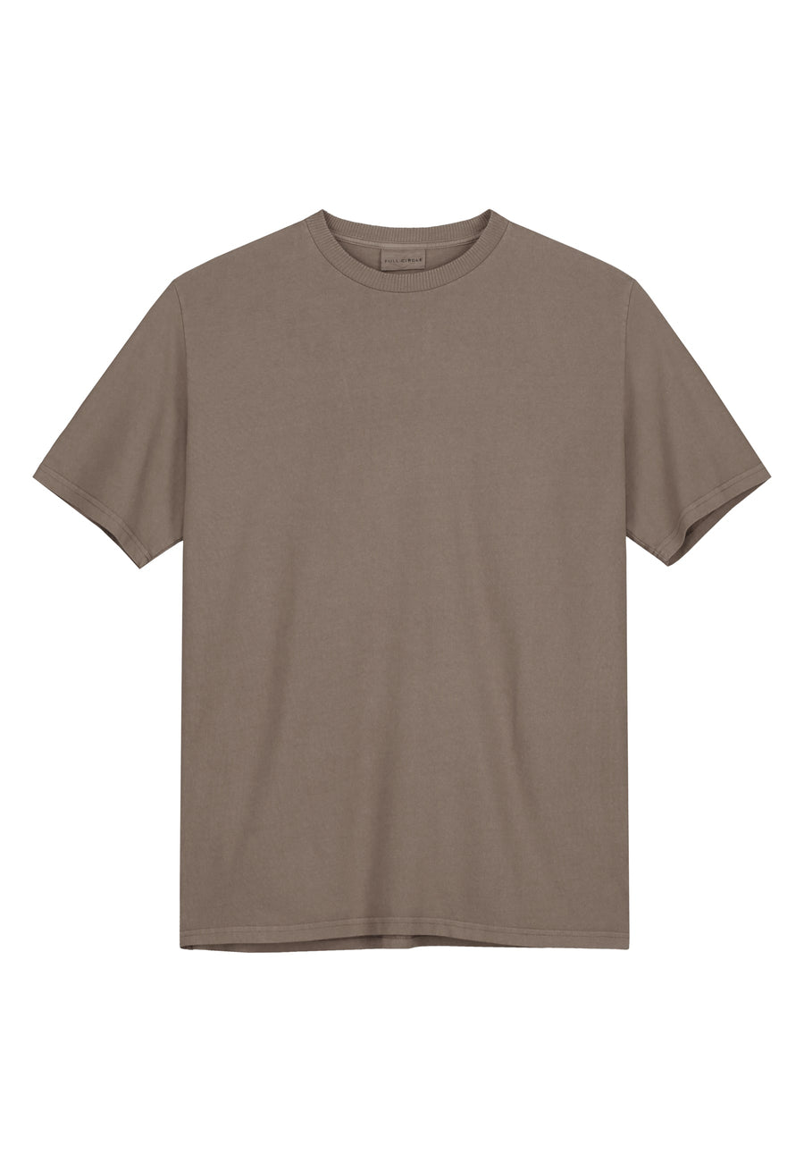 Circular T-Shirt (Brown)