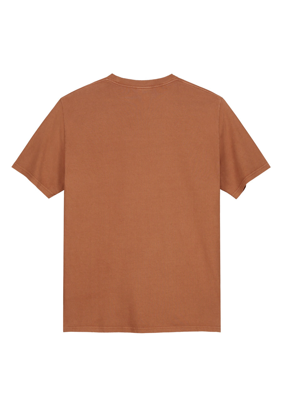 Circular T-Shirt (Rust)