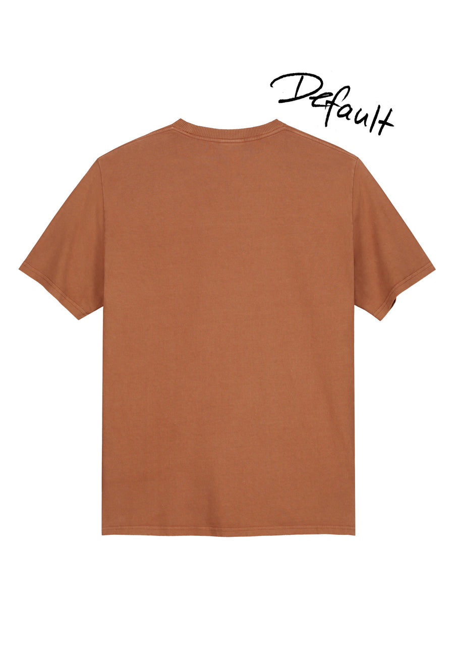 Default Circular T-shirt (Rust)